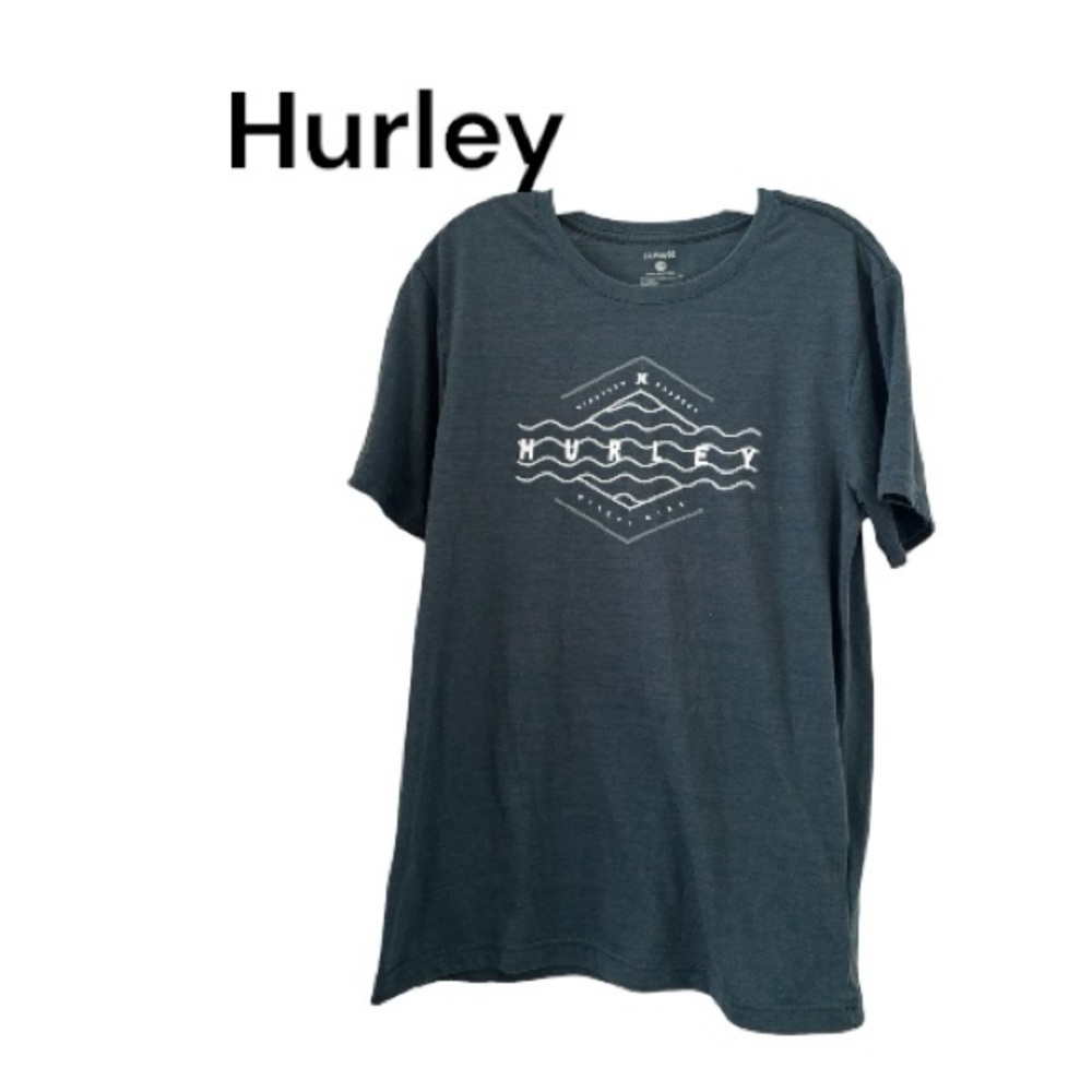 Hurley Men's Forest Green Graphic Logo T‑Shirt M